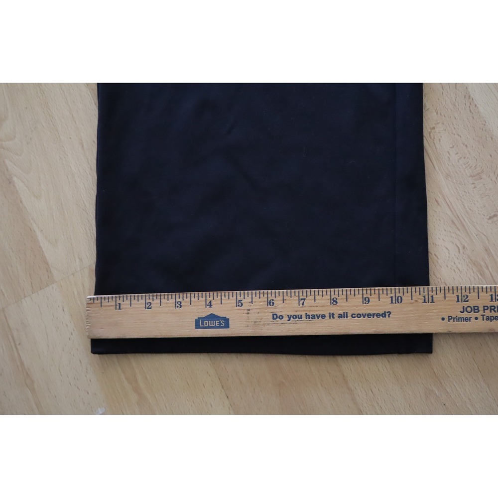 Halara Black Wide Leg Trousers Pleated Front Women Dress Pants Pockets size L - Picture 12 of 13